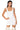 Front View Cinch Me In Knit Mini Dress In White