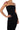 Full View Cinch Me In Knit Tube Maxi Dress In Black