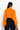 Back View Cinnamon Cookie Sweatshirt in Orange