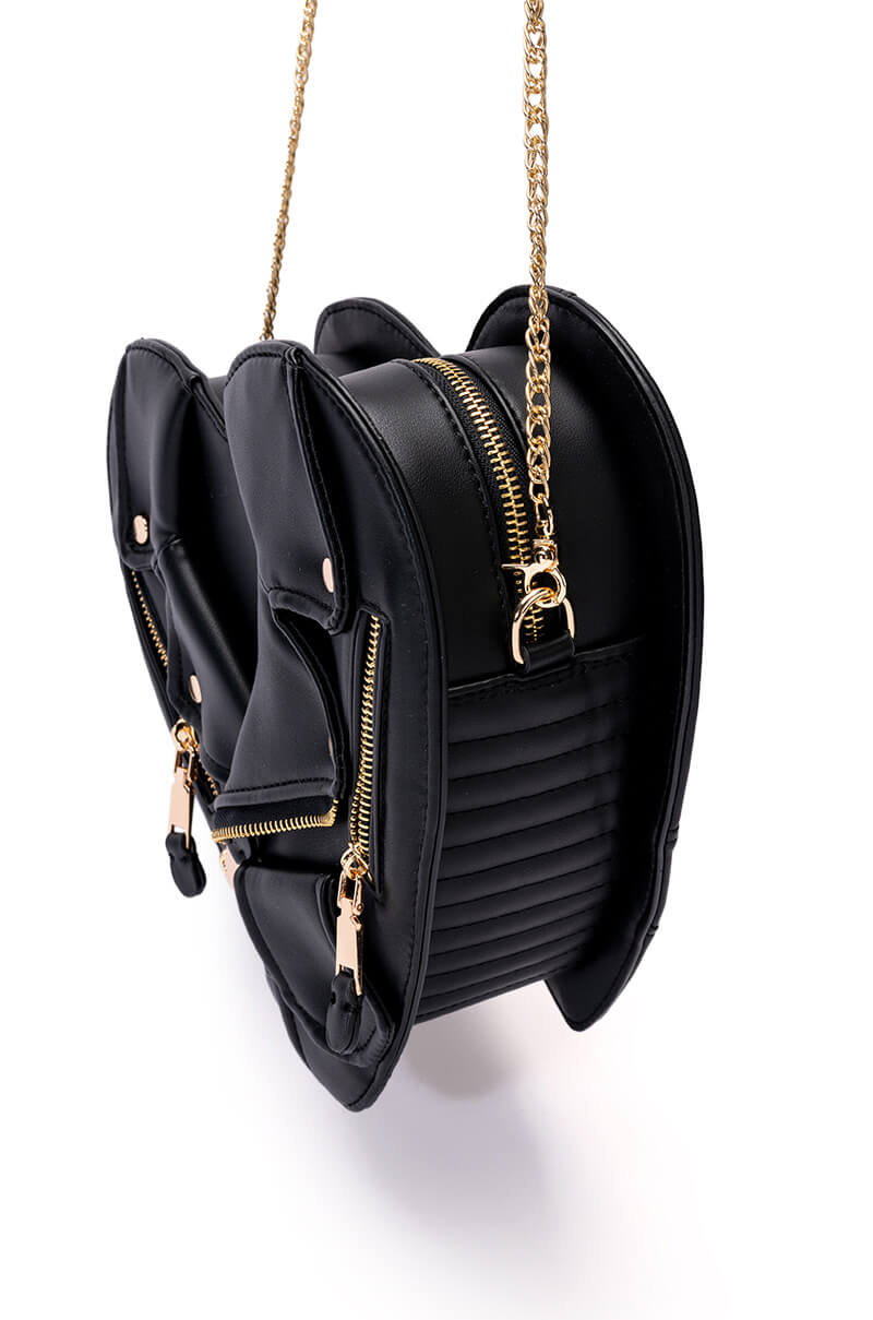 Detail View City Of Love Moto Crossbody Bag
