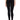 Front View Clarissa Embellished Mesh Leggings In Black