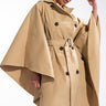 Front View Classic London Poncho Trench