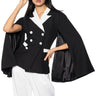 Front View Classy Cape Blazer