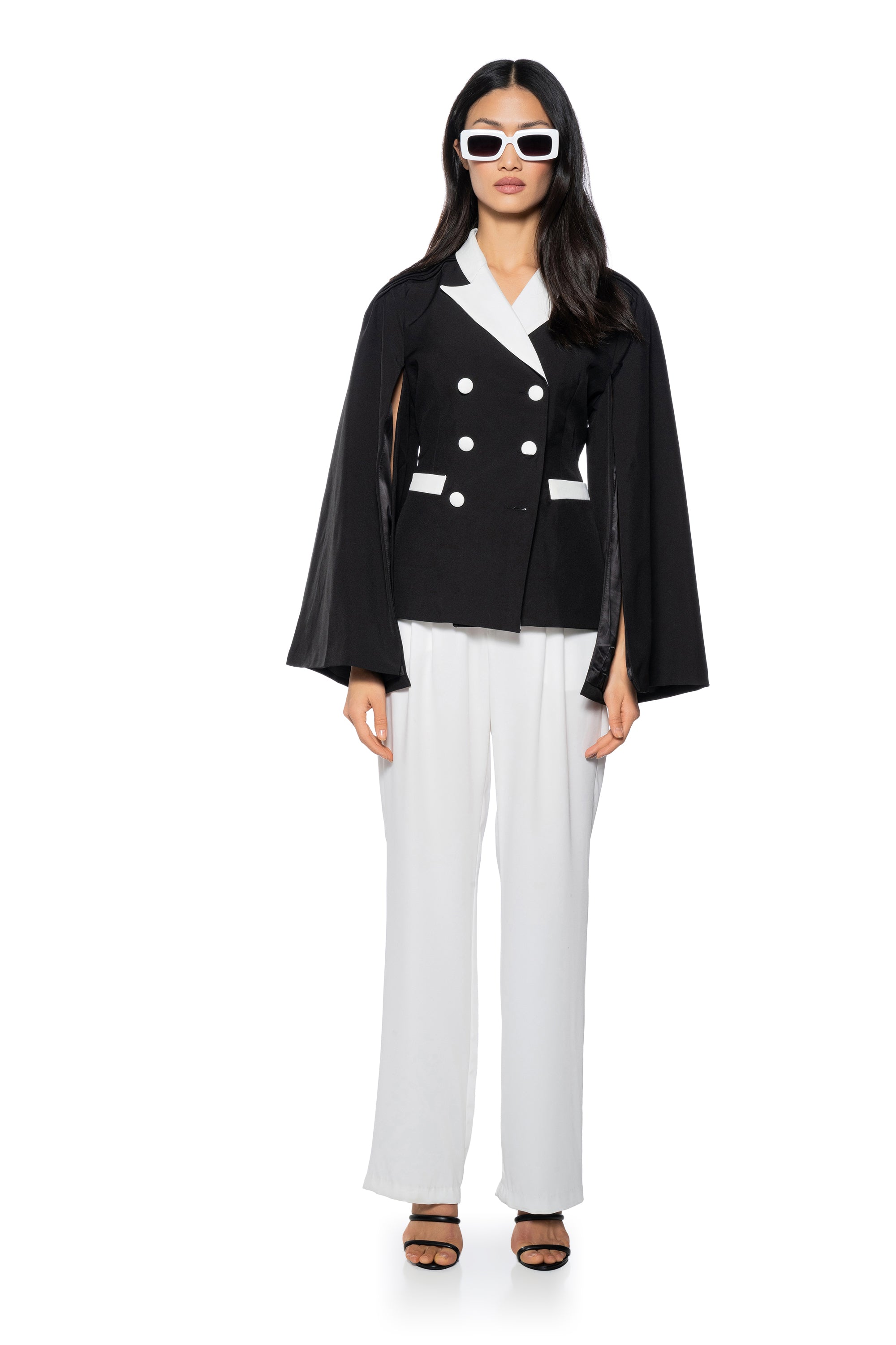Extra View Classy Cape Blazer