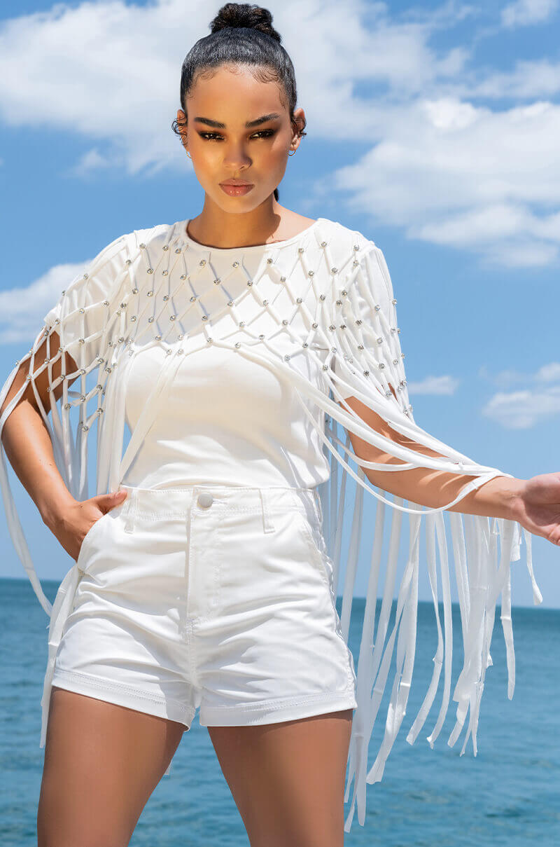 Side View Club Faux Leather Shorts 2