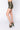 Side View Club High Waisted Pleather Shorts in Olive