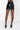 Back View Club Vibe Patent Leather Mini Skirt