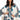 Front View Coastal Living Oversized Satin Wide Leg Pant