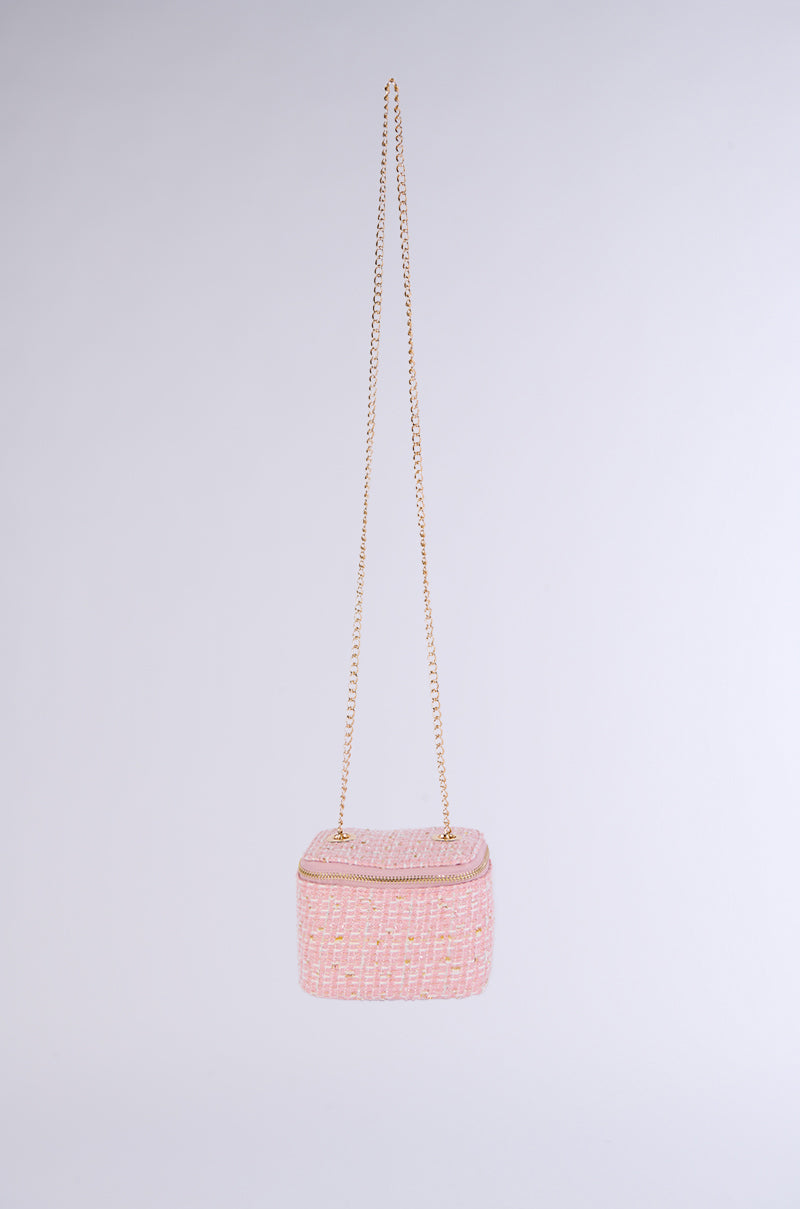 Side View Coco Mini Bag In Pink 1