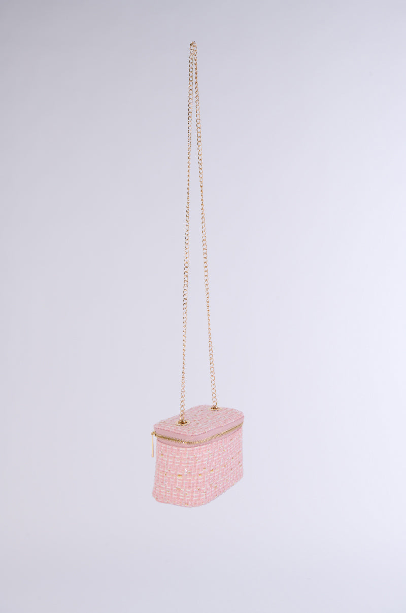 Back View Coco Mini Bag In Pink 2