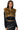 Back View Coldest Winter Zip Up Faux Fur Trim Knit Sweater