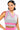 Front View Collegiate So Studious Cropped Sleeveless Sweater