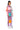 Back View Color Block Pocket Duster