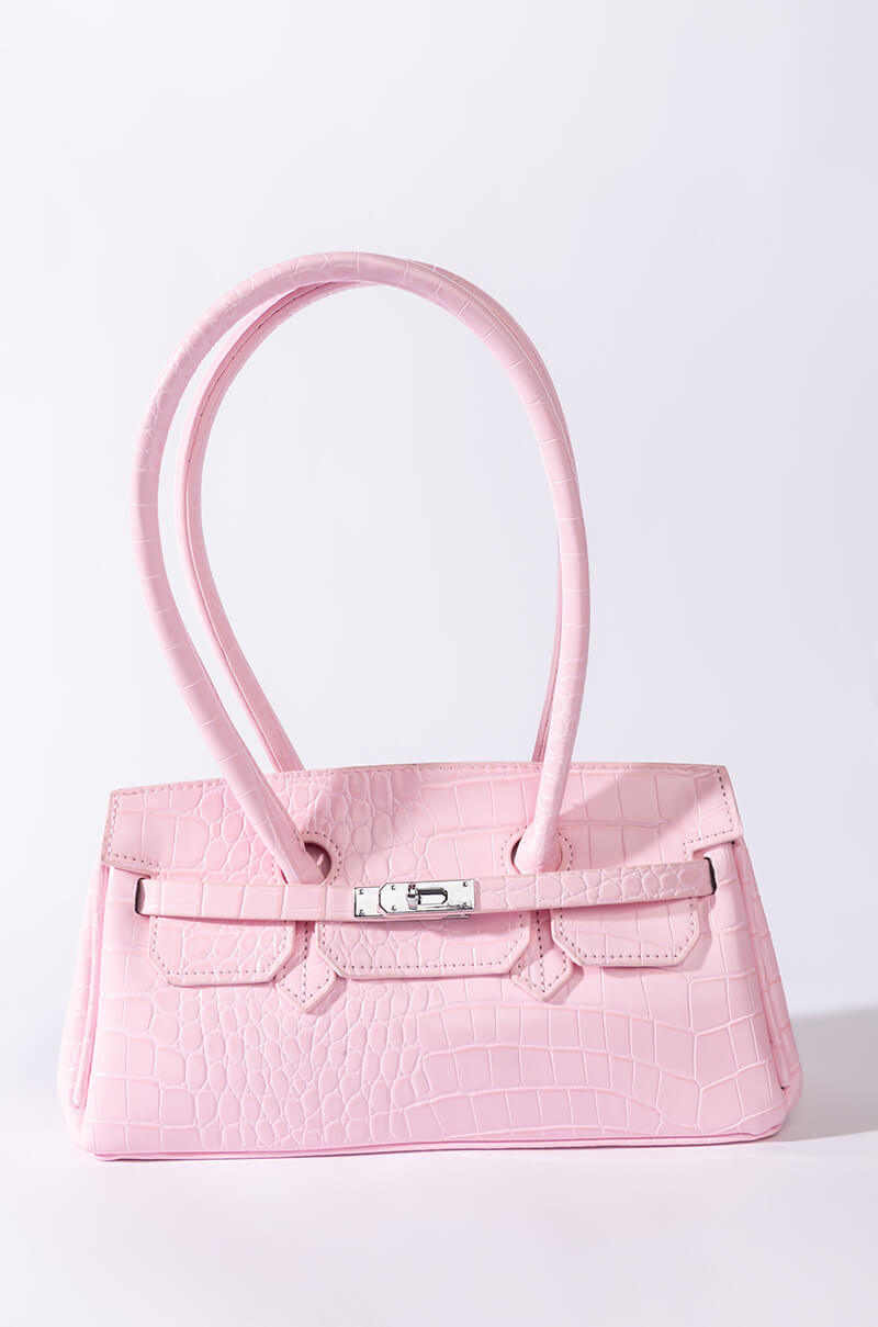 Side View Come On Barbie, Lets Go Party Croc Purse