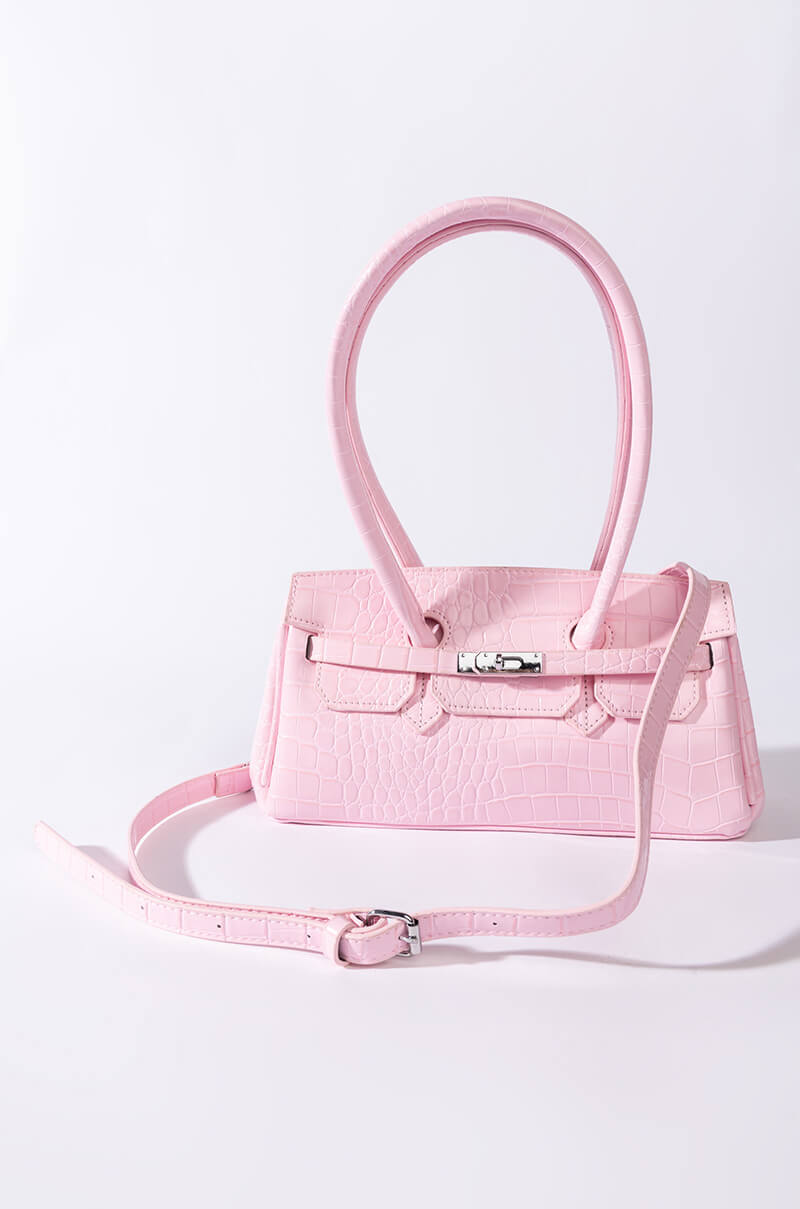 Back View Come On Barbie, Lets Go Party Croc Purse