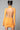 Back View  Come To Life Long Sleeve Turtleneck Mini Dress in Orange