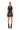 Extra View Cool Girl Hooded Mini Dress In Black