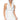 Front View Cool Girl Hooded Mini Dress In White