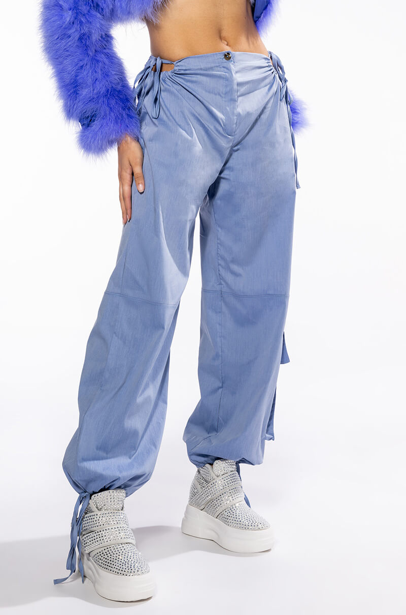Front View Cool Like Denim Cargo Pant