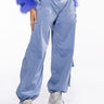 Front View Cool Like Denim Cargo Pant