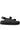 Side View Corta Embellished Flat Sandal In Black