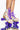 COSMIC SKATES FUNKY FLORAL PRINT ROLLER SKATES view 0