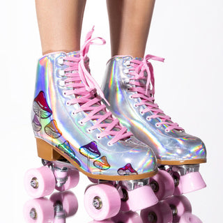 Front View Cosmic Skates Mood Funky Roller Skates