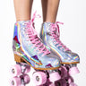 Front View Cosmic Skates Mood Funky Roller Skates