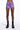 Extra View Cosmic Vibes Coated Metallic Short