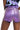 Extra View Cosmic Vibes Coated Metallic Short