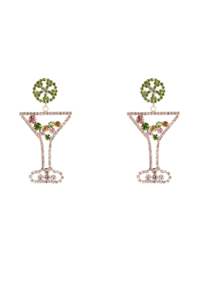 Side View Cosmo With A Twist Earring