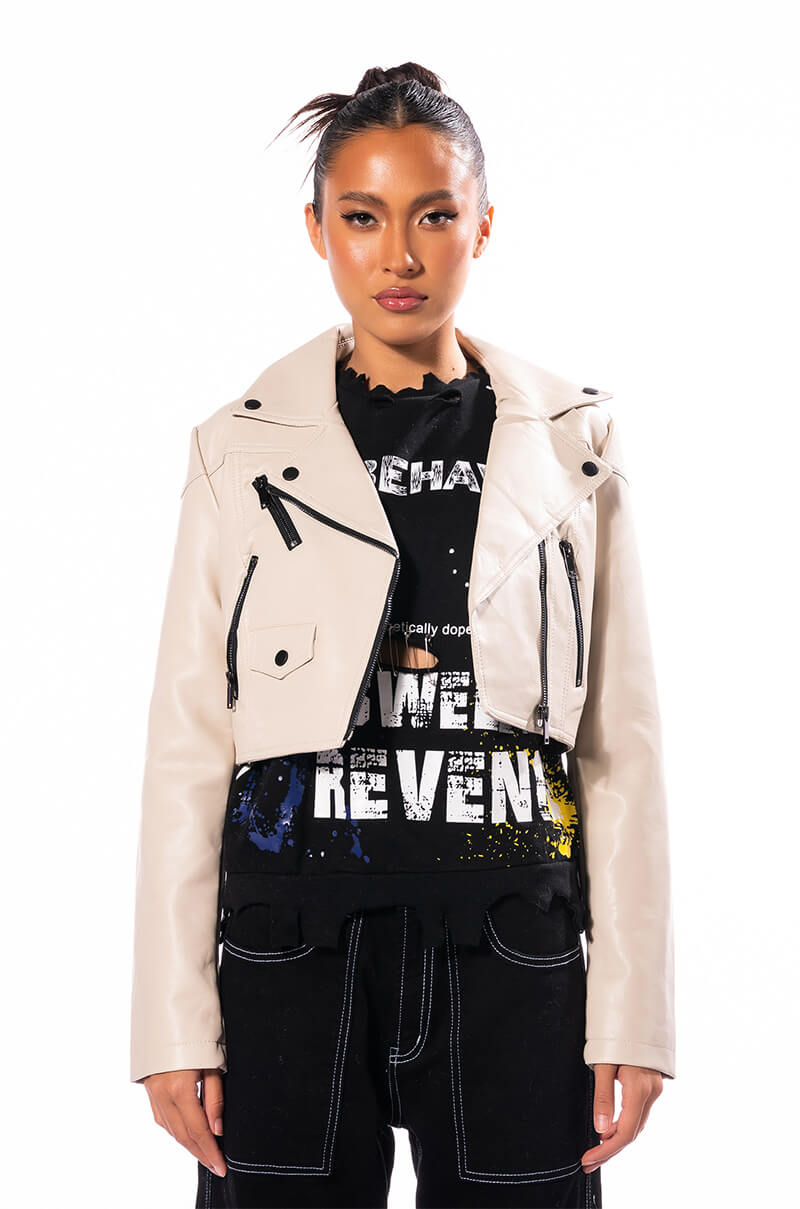 Detail View Count The Stars Basic Moto Jacket 3