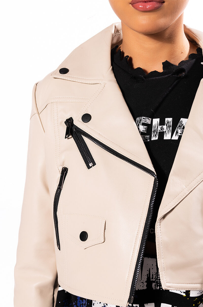 Extra View Count The Stars Basic Moto Jacket 7