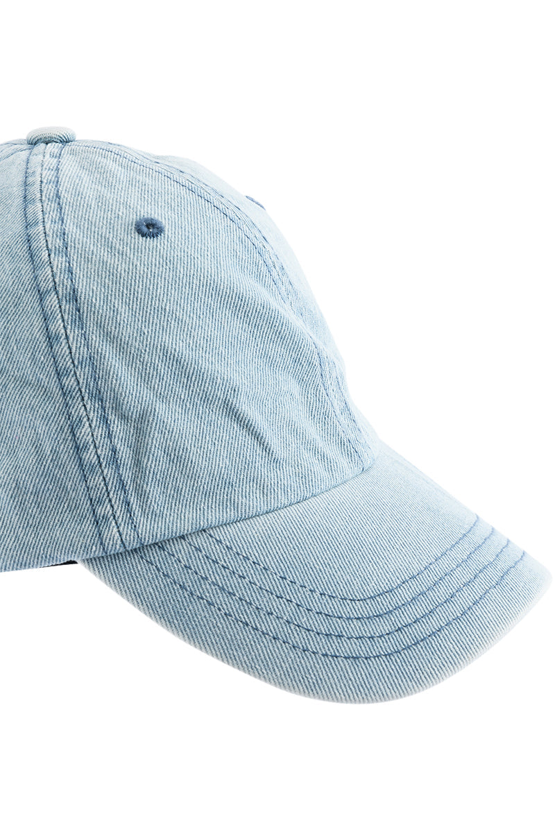 Extra View Courtside Faux Fur Brim Hat With Denim Cap 7