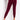 Front View Crazy Comfy Cool Fuzzy Casual Jogger in Burgundy