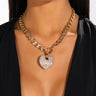 Front View Crazy In Love Necklace