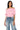 Front View Crazy In Love Short Sleeve Off The Shoulder Tshirt In Pink