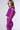 Full View Cropped And Coated Blazer In Neon Purple