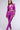 Extra View Cropped And Coated Blazer In Neon Purple