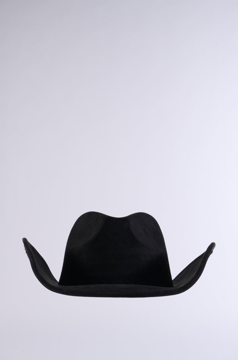 Detail View Cross Me Cowboy Hat