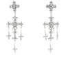 Side View Cross Me Dangle Earring