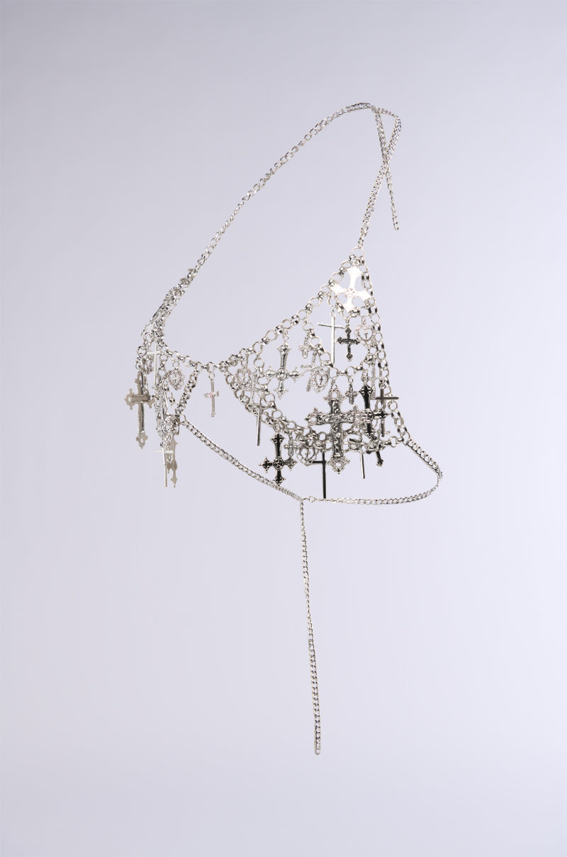 Full View Cross My Heart Body Chain 9