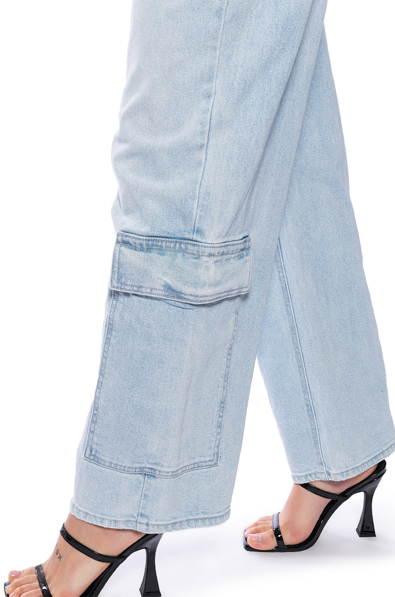 Extra View Crushing On Them Vintage Low Rise Light Denim Jean view 10