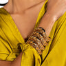 Front View Cubana Chunky Cuff