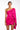 Detail View Curtain Call One Shoulder Cascading Sleeve Satin Mini Dress