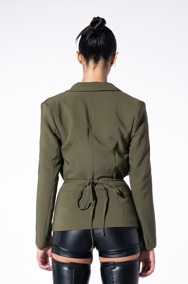 Full View Cut It Out Blazer