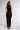 Full View Cut It Out Sleeveless Knit Maxi Dress In Black