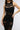 Extra View Cut It Out Sleeveless Knit Maxi Dress In Black