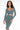 Front View Cut Out For It Long Sleeve Side Cut Out Bodycon Midi Dress