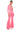 Side View Cynthia Slinky Flared High Waist Pant In Pink